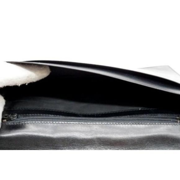 Gucci Vintage Folio Wallet Gold Hardware Crocodile Leather Black - Picture 8 of 9